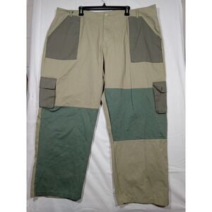 Boohoo Man Baggy Cargo Pants 46x30 multi Color‎